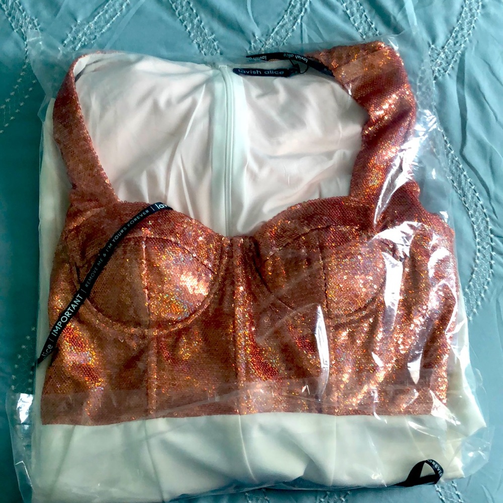 Lavish Alice Sequin Jumpsuit